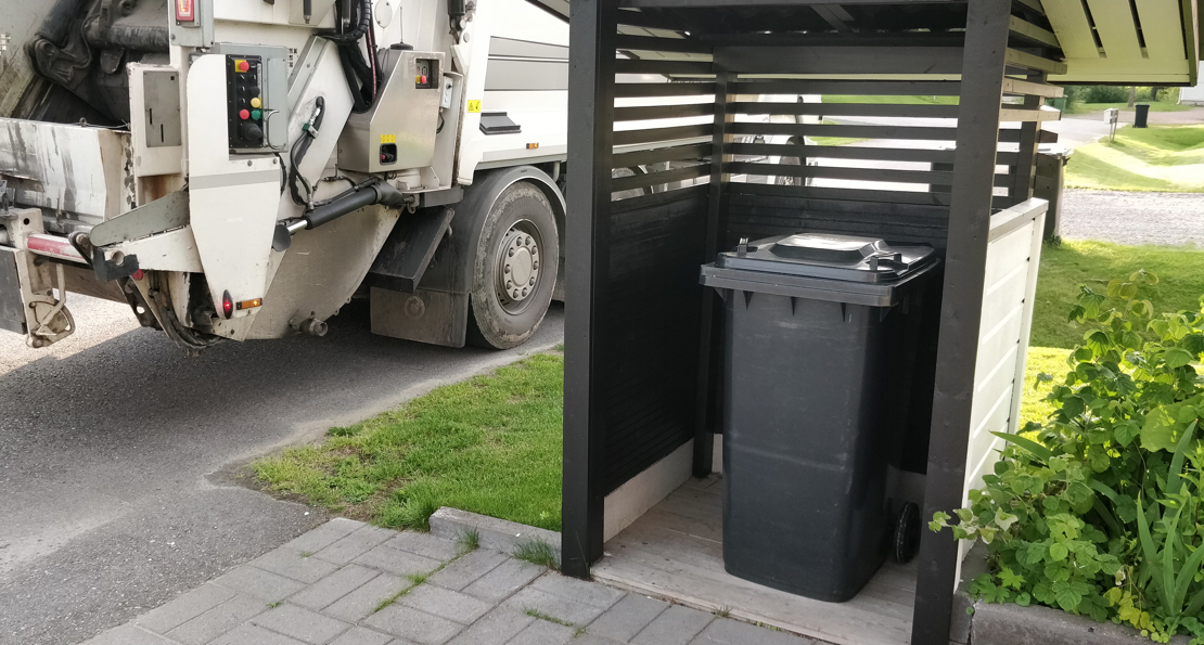 Jäteastioiden sijoittaminen
